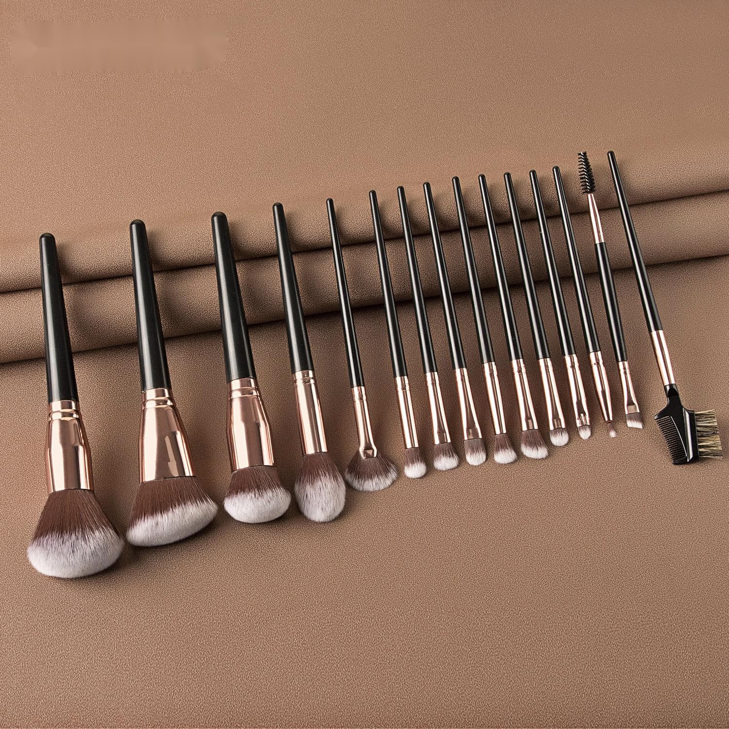 Beauty tools 15 makeup brushes set eye shadow brush - alternate view