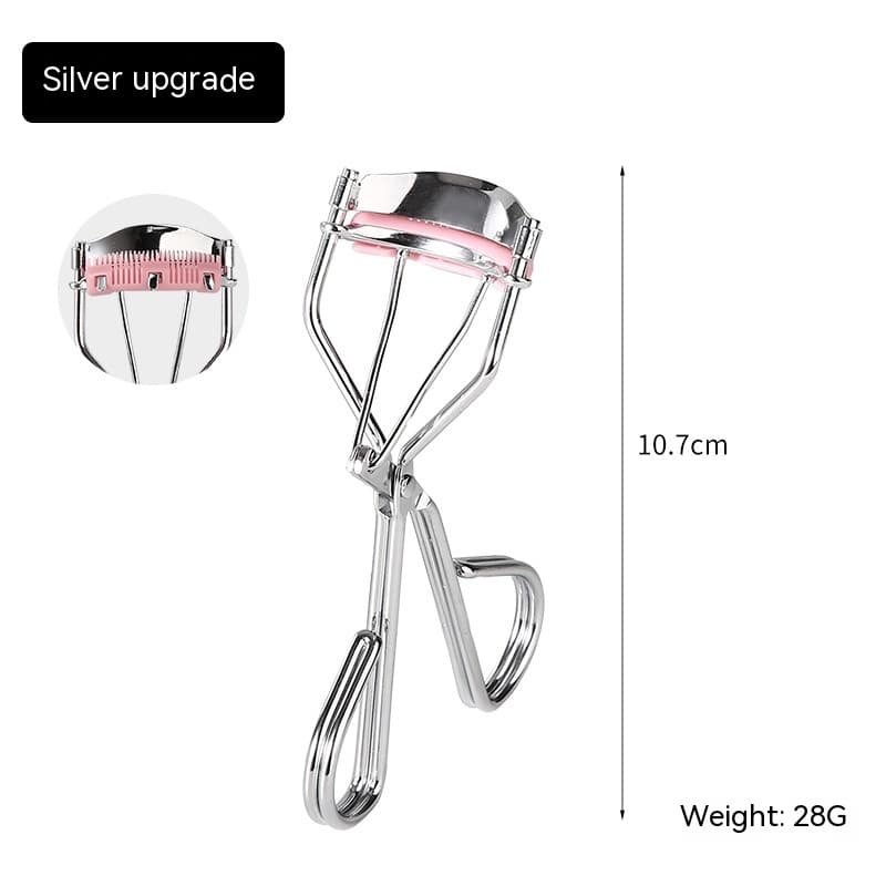 Natural Curling Eyelash Curler With Comb Girls Eyelash Beauty Auxiliary Tools Portable Wide Angle Eyelash Curler 6